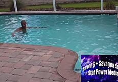 poolside seduction dee heart lures alphonso into her wet bbw paradise