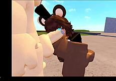 whorblox group threesome unfolds in second video