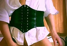 Bored housewife dresses as sexy pirate in Carrots of the Caribbean, getting horny