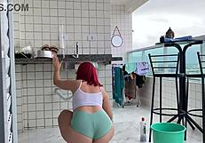 I hired this maid to clean my house and she got me so horny