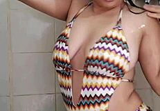 Latina Girl Satisfies Her Desires Alone