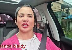 enjoying the road a stud appears on the beach for a ride until nightfall