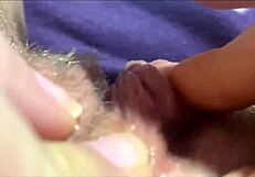 Close-up of intimate climax