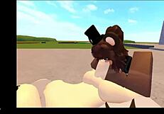 whorblox group threesome unfolds in second video