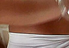 hot milf flaunts her dripping wet pussy and huge boobs in homemade scene