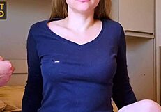 The blouse was pressing against my nipples so he came up with a solution - myst duo