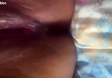 Latina Mom Masturbates With Strong Vibrator