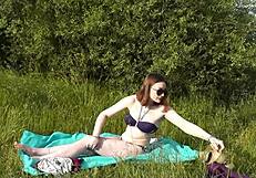 Wild Beach Nudist Beautiful Cute Brunette Naked Girl Sunbathing On Beach Naked In Public Public Nudity Solo Woman Natural Tits Pussy Ass Naturists Nudists Striptease Outdoor Outside.