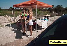 Busty Blondie Slut Jc Wilds Banged Hard By Johnny Love In Car