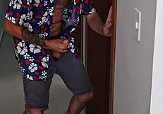 Old Man Feels Intense Passion Fucking Young Girl In Bathroom