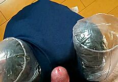 bloomers rubbing electric massager for gentle pleasure