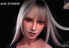 Hannah Blonde Slut Police Officer Naked Body Xtdoll Sexdoll 164C