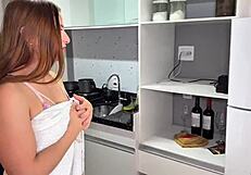 influencer gets naughty with the electrician