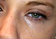 Eighteen year old Hannah Hays poses in uniform for modeling photos, so tempting