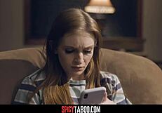 i'm the horny teen fucking my step-family in a hardcore 4some