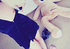 Tranny Babe Veronica Mix Shakes Ass in Alien Fetish Dress