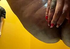 Cream machine pussy & anal