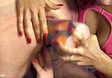 Anal gape race lady ana meets her whore girlfriends to play with her ass