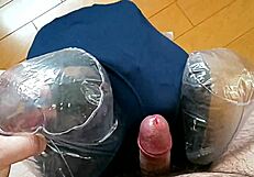 bloomers rubbing electric massager for gentle pleasure