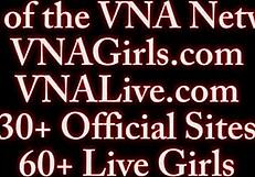 Tara Ashley and Vienna Black kiss after getting cumshot on their faces