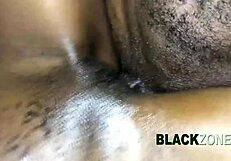 African Teen Housemaid Fucked From Behind Creampied