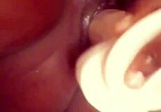 ebony solo masturbation with dildo goes viral