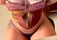 She said she was shy, but look at that pink and red toy in action with the european teen masturbating