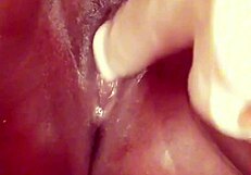 ebony solo masturbation with dildo goes viral