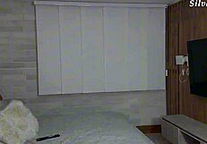 I gave wife Silvana Lee a massage ending in orgasms with Brandon Cruz