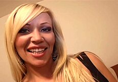 Austin Taylor frees her big tits on BBC and sucks every cum drop