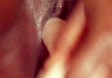 ebony solo masturbation with dildo goes viral