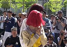 love live sunshine cosplay costumes in action