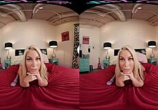 Vrallure Red Dream Masturbation in Stockings