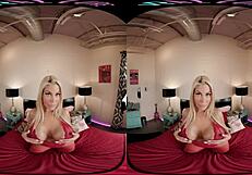 Vrallure Red Dream Masturbation in Stockings