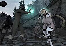 Elfs & Orcs Ride Monster in Bondage