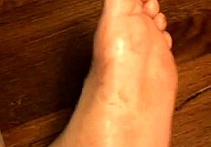 Lick those dirty feet now!