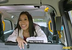 did she love it when i choked her in the fake taxi?