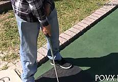 Nikki Lavay sucks cock in hardcore POV