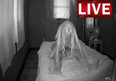 Misty Summers Caught on Cam During Cowgirl Creampie Licking