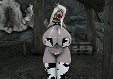 Elfs & Orcs Ride Monster in Bondage