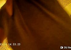 Spy Camera Catches Shower Nude Tits Bathing