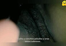 culito y panocha con arbusto bien sabrosa de mi esposa en sugerente exhibicion