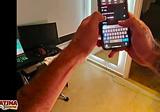 chyna's thrilled with new boobs, craving huge white cock