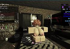 a redhead pawg takes a big black cock in her slutty pussy during rough sex