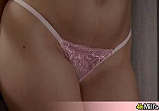 sexy high heels and lingerie always make me horny, and my cute wife angelina knows it