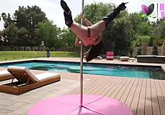 Mickey Violet Feels Exotic Pleasure Riding Big Cock