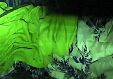 Best Friend's Mom Lies on My Bed for Intense Taboo Blowjob