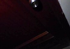 Best Friend's Mom Lies on My Bed for Intense Taboo Blowjob