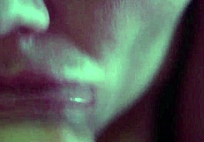 Oh, Watch This Dissolute Woman Suck Her Man's Cock!