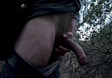 Masturbation Handjob on Huge Cock.